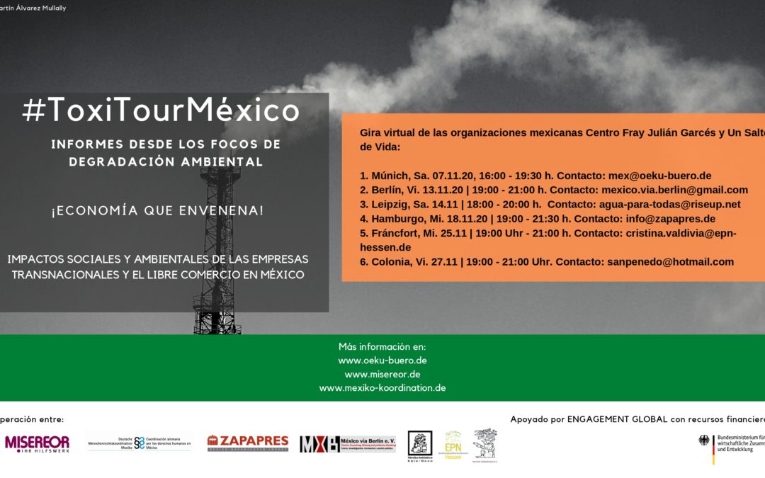 Emergencia ambiental en México Coalición apela a las empresas alemanas