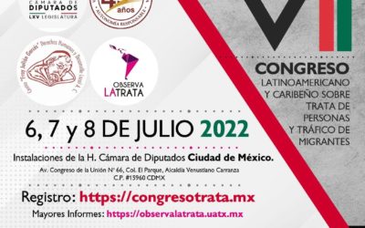 Pronunciamiento final del ObservaLAtrata en el VII Congreso Latinoamericano y Caribeño sobre Trata de Personas y Tráfico de Migrantes