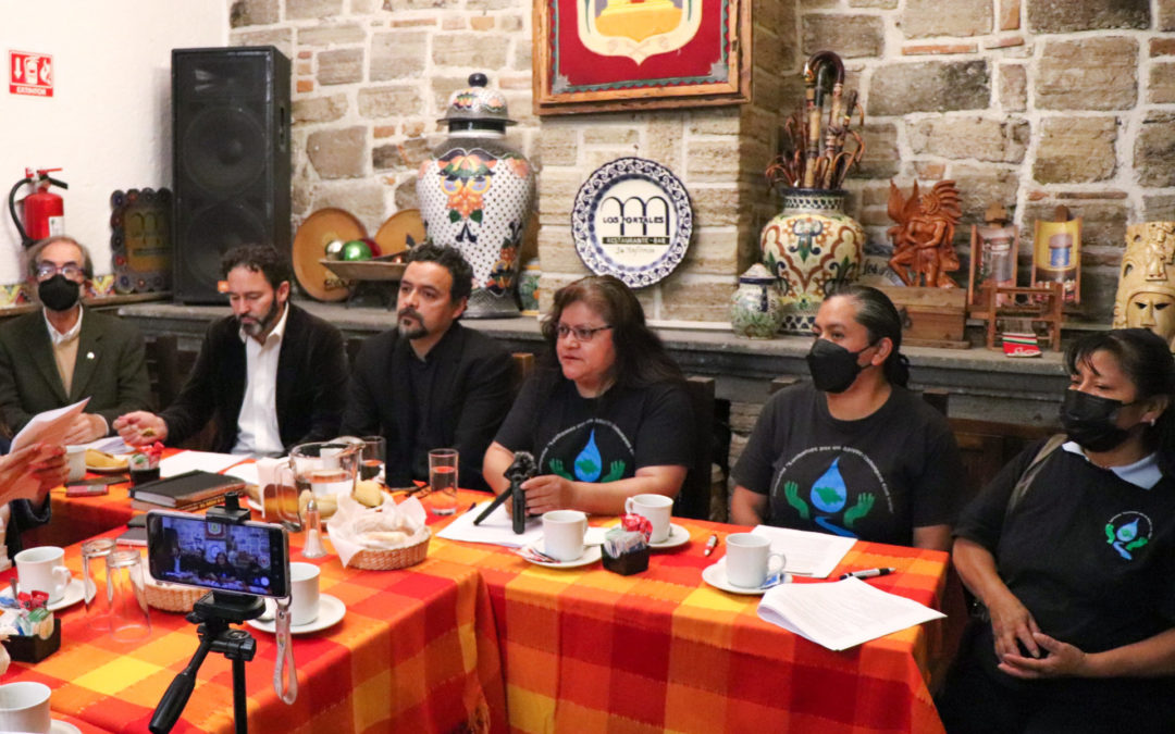 Posición ante la presentación de la Iniciativa de Ley para la prestación de servicios de agua potable y saneamiento de Tlaxcala