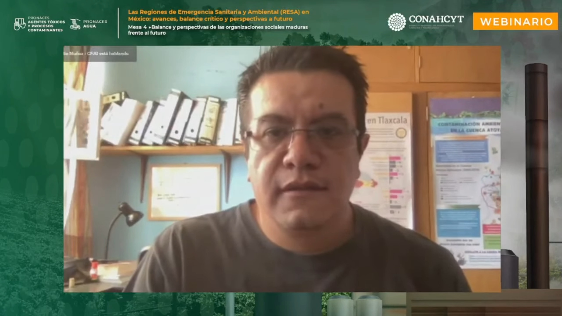 Webinario Regiones de Emergencia Sanitaria y Ambiental (RESA) en México. Mesa 4