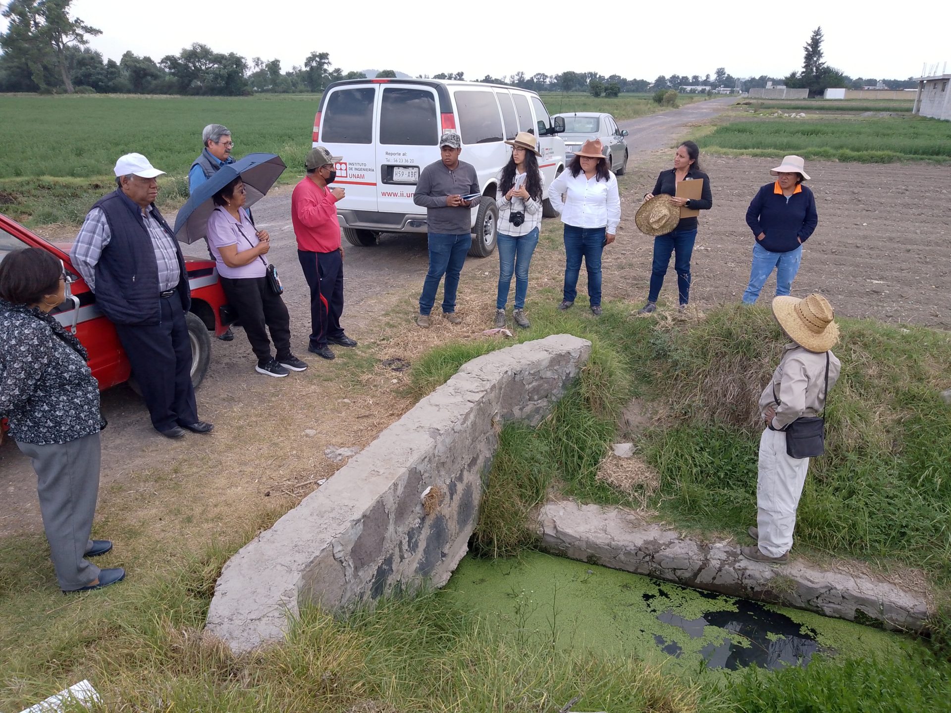 Recorrido para monitoreo de agua en la Cuenca Alto Atoyac