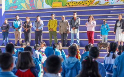 Inauguración del mural El Río. Un llamado desde el arte para actuar ante la devastación socioambiental.