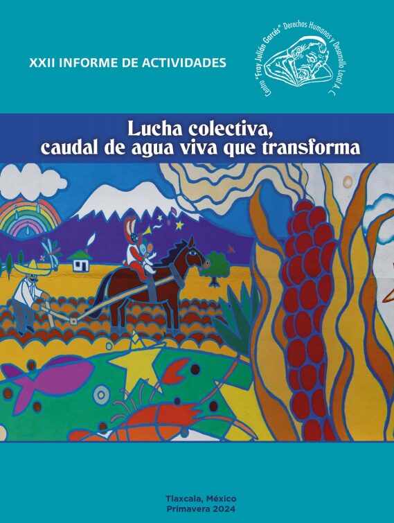 "Lucha colectiva, caudal de agua viva que transforma"