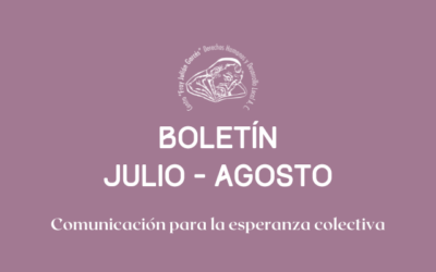 Boletín julio – agosto