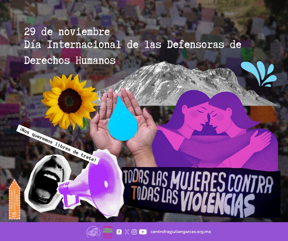 Día Internacional de las Defensoras de los Derechos Humanos CFJG