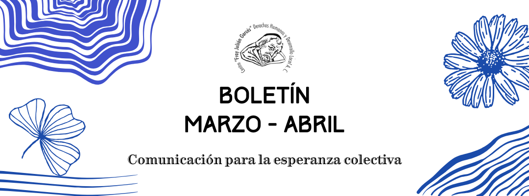 Boletín marzo – abril