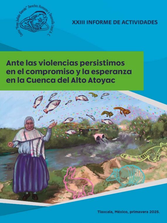 "Lucha colectiva, caudal de agua viva que transforma"