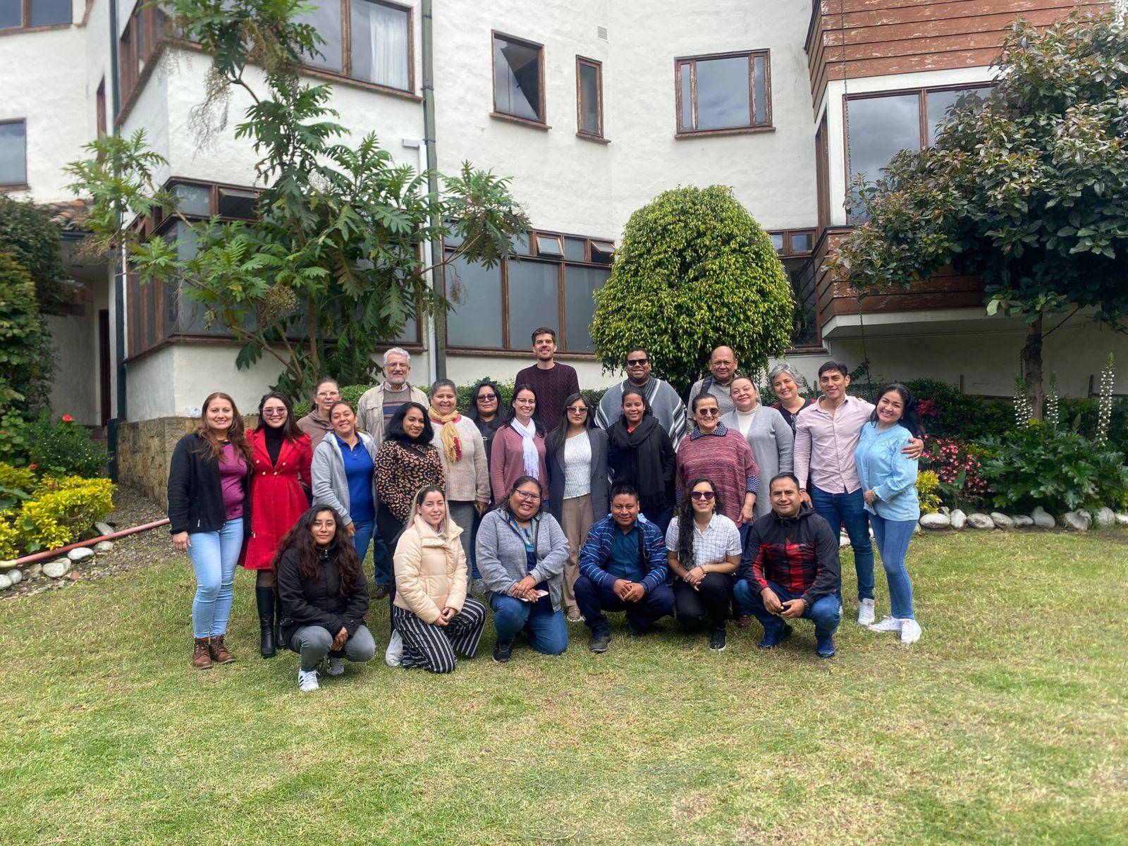 Taller de capacitación, promovido por la agencia de cooperación Adveniat, en la ciudad de Bogotá, Colombia