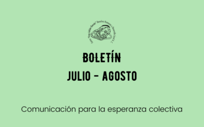 Boletín julio – agosto