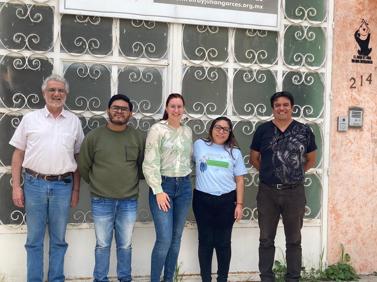 Visita de Rebekka