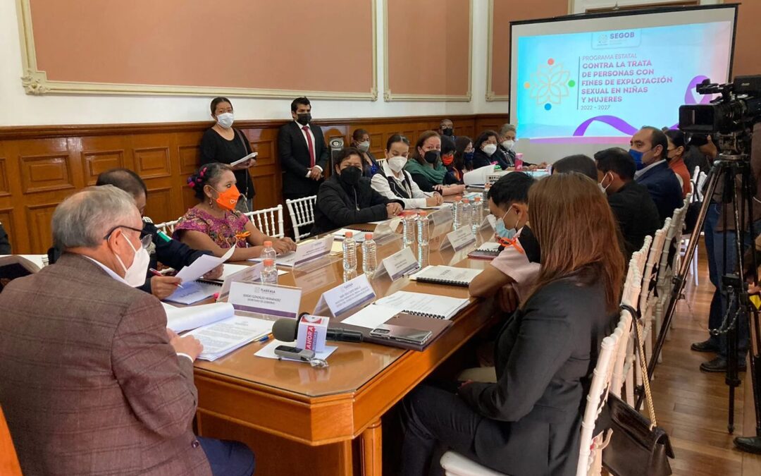 Posicionamiento a 3 años de la publicación del Programa Estatal contra la Trata de Personas con Fines de Explotación Sexual en Niñas y Mujeres 2022-2027