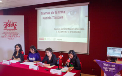 En la región Puebla y Tlaxcala es necesario fortalecer la prevención y atención de las víctimas de trata con fines de explotación sexual