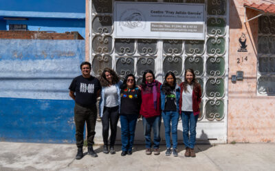 Visita de Paula Saucedo y Francoise Greve de la Coordinación Alemana para los Derechos Humanos en México